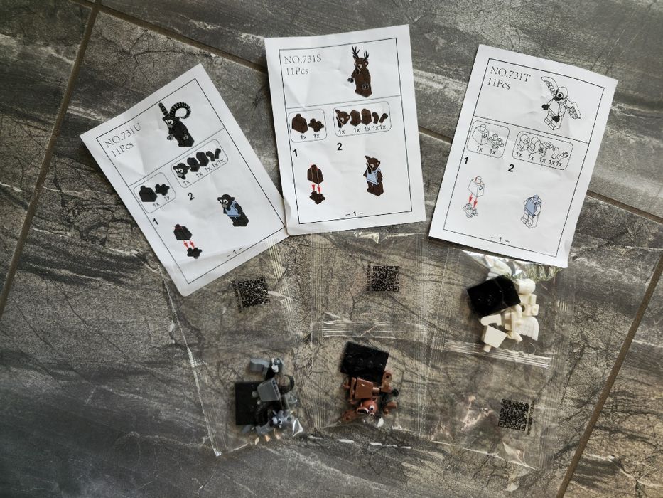 Набір фігурок Лего, 99 ночей в лісі