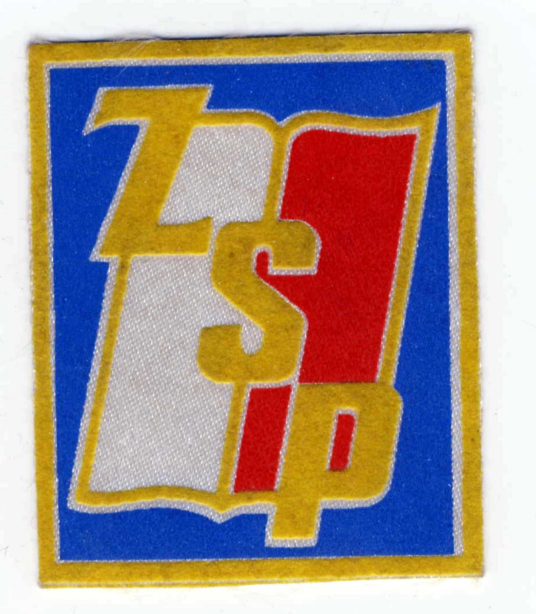 Plakietka/emblemat ZSP (Zrzeszenie Studentów Polskich)-oryginał PRL.