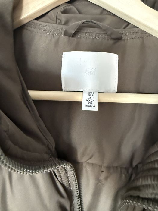 Куртка пуховик hm хакі