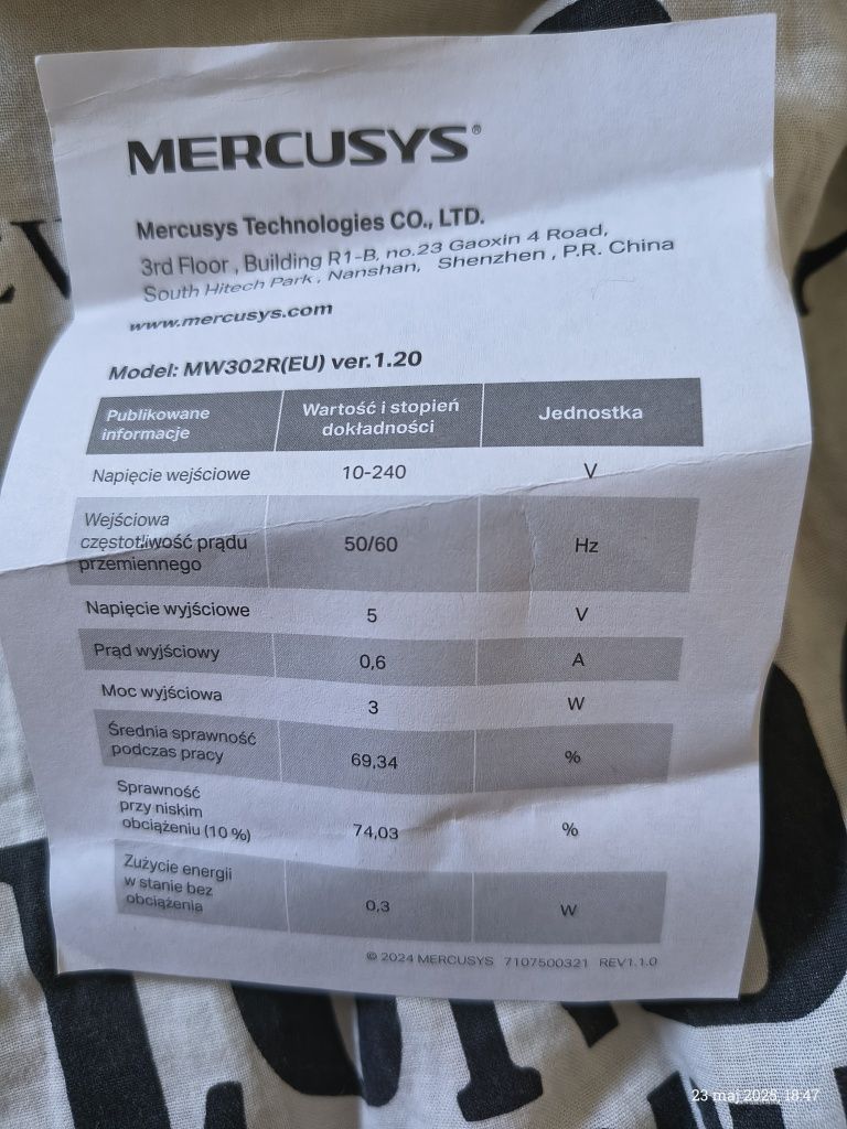 Router Mercusys MW302R-gwarancja