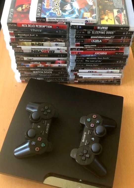 Sony PS3Slim(Лиц.,Online-GTA,NFS,Diablo,CallDuty,GodWar,Fifa)+Movecam!