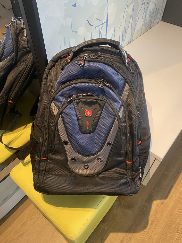 Plecak na laptopa WENGER Ibex 17 cali Niebieski