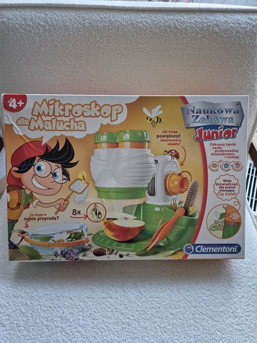 Clementoni mikroskop dla malucha 4+