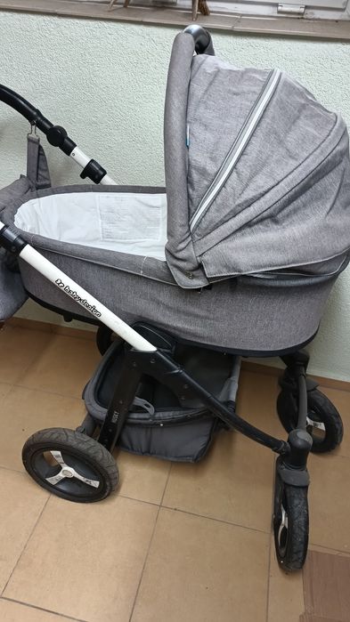 Wózek głęboko-spacerowy Baby Design Husky + dodatki na chłodne dni.