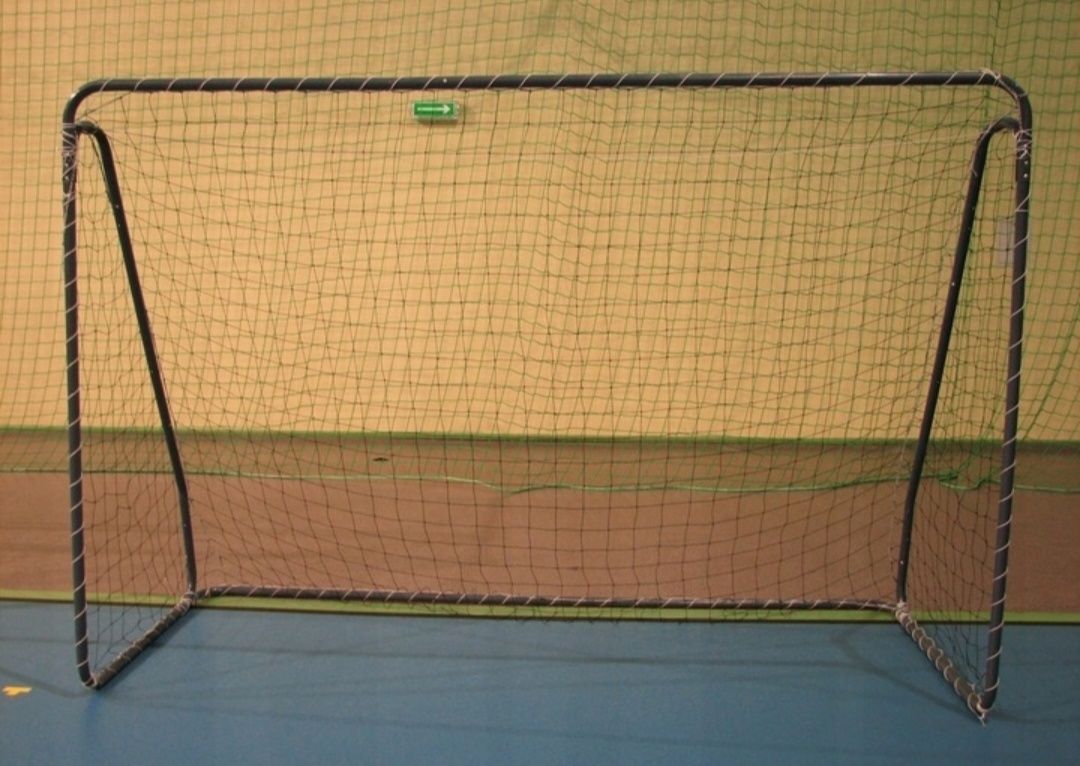 Bramka Piłkarska XXL STALOWA 300x200cm Siatka 3x2m DUNLOP NOWA