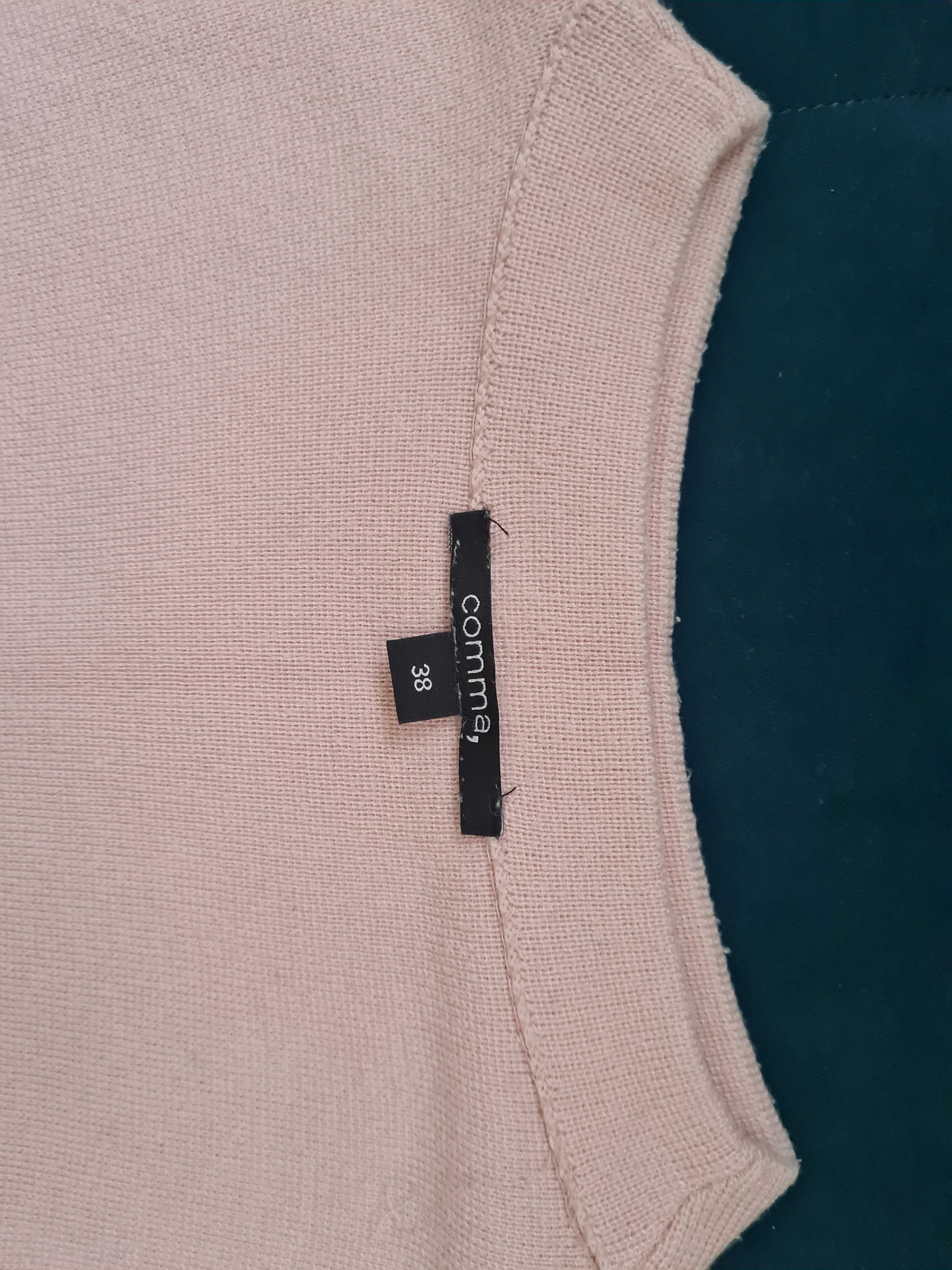 Różowy damski sweter, rozm.38,Comma