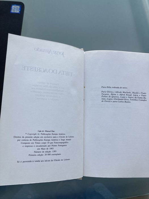 Tieta do Agreste, de Jorge Amado