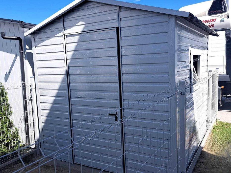 Schowek / Wiata / Altana na Narzędzia / Złoty Dąb / Garaż  – Maj-Blach