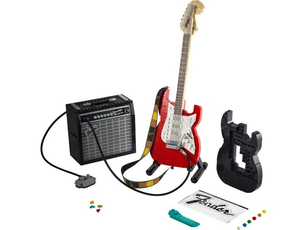 Новий Lego 21329 Ideas Fender Stratocaster + 68 Princeton Reverb