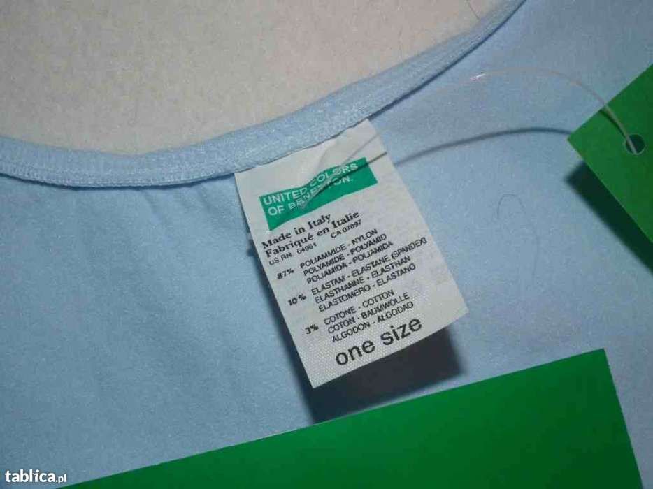 Fitness Benetton kostium BODY NA KAŻDĄ SYLWETKĘ błękitny