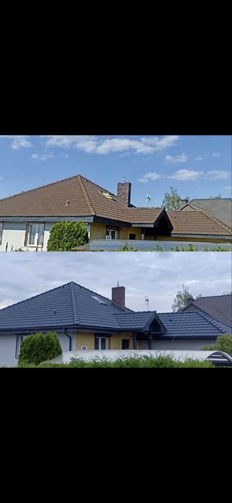 Malowanie Mycie Dachów każdego rodzaju Mycie l dachówki impregnacja
