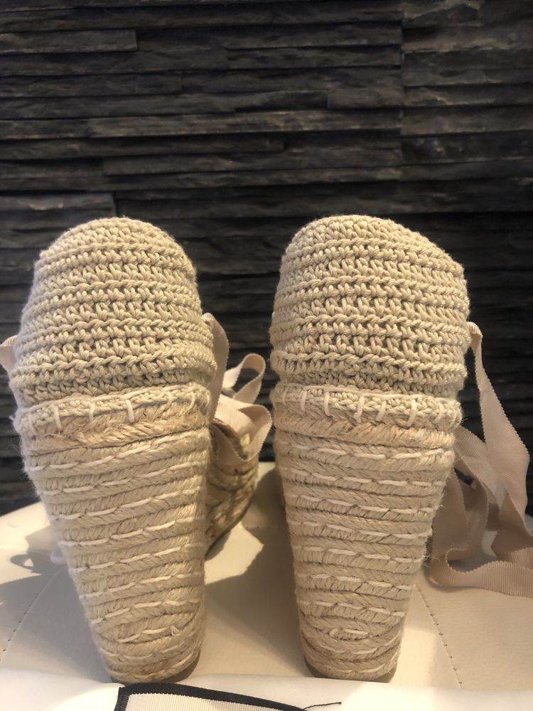 Gucci espadryle na koturnie