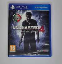 PS4 - Uncharted 4: Fim De Um Ladrão