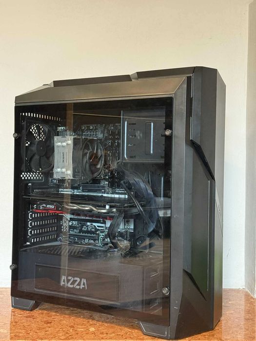 Komputer do gier + monitor, i5-7600K, GTX 1060, 16 GB, NVMe 1TB
