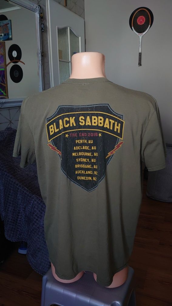 Black Sabbath t-shirt męski L 2016 War Pigs khaki