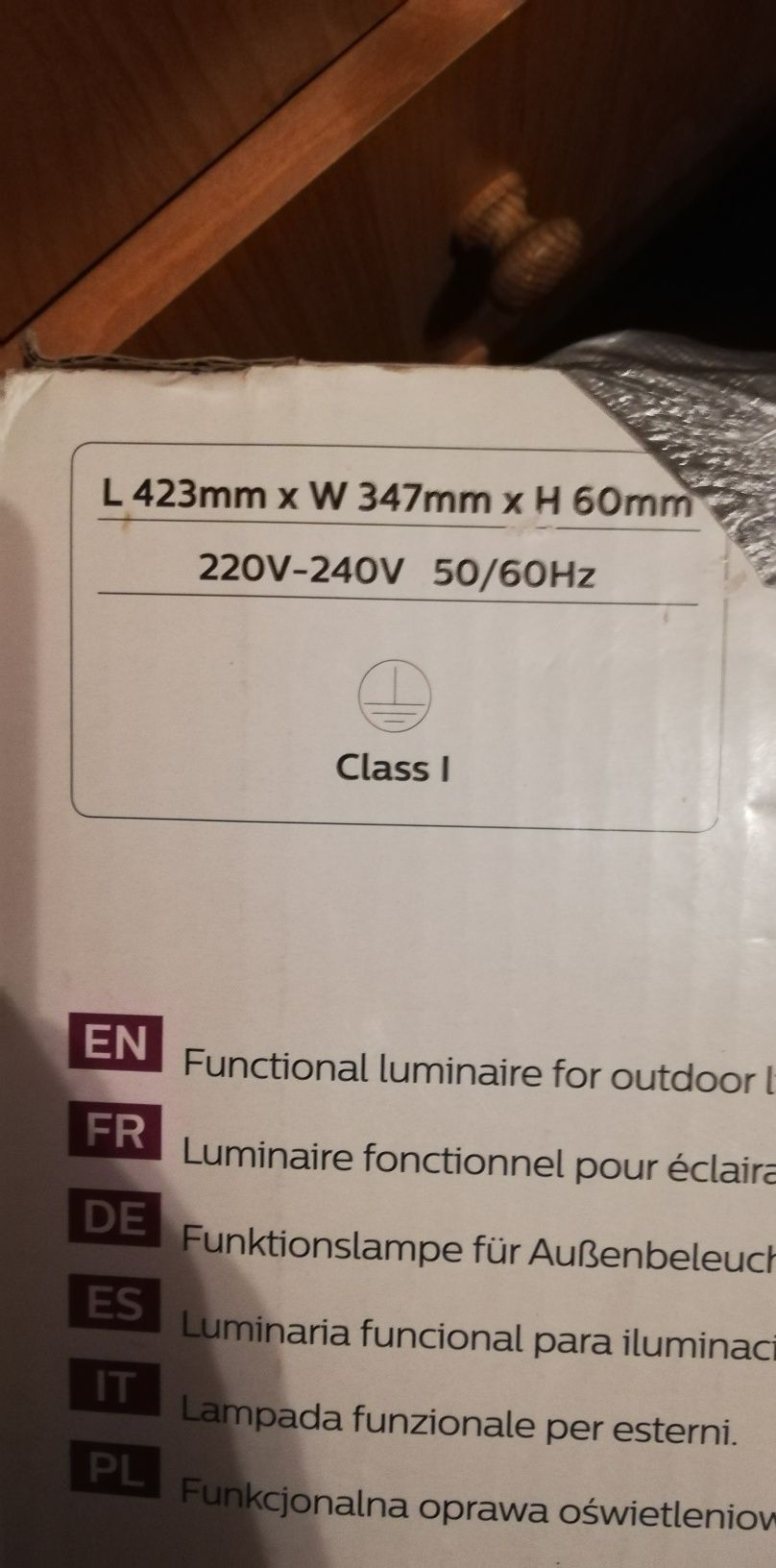 Philips Led floodlight bvp155 led210/840 psu 200w