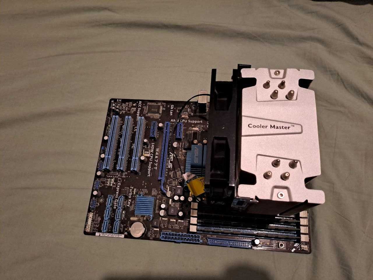 Procesor AMD Phenom II X6 1090T + płyta główna,ram,cooler