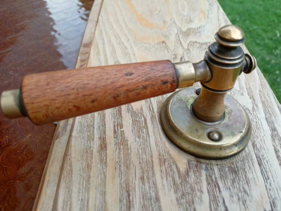 Klamki retro mosiądz