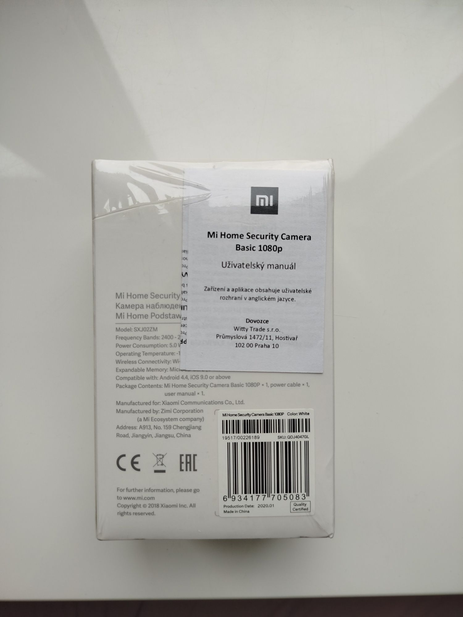 Xiaomi Mi Home Security Camera Basic 1080p Kamera