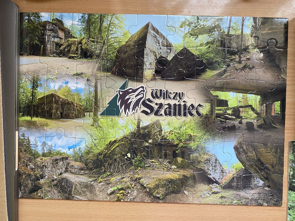 Wilczy Szaniec 2 op. puzzli i memo