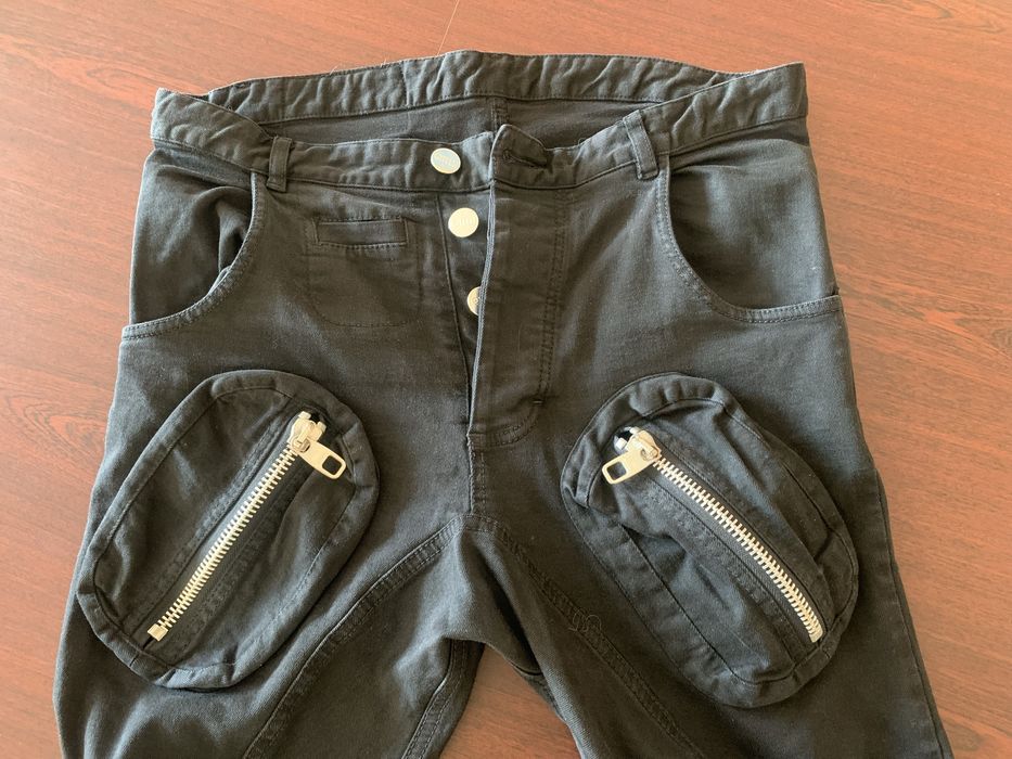 Męskie czarne jeansy Robert Kupisz