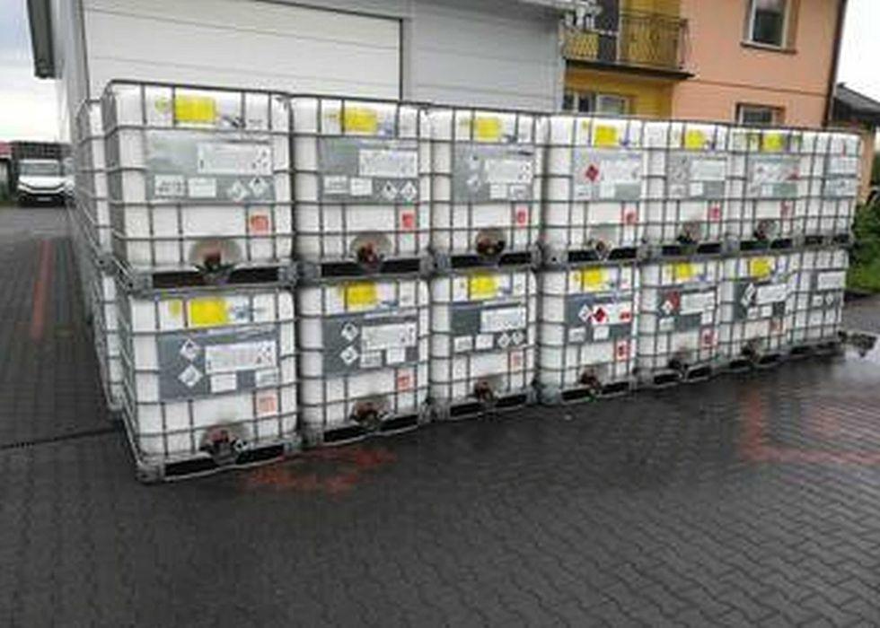 Mauzer Schutz Kontener Pojemnik Beczka Zbiornik Woda Deszczówka Szambo