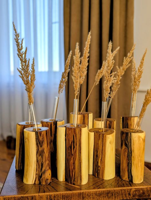 Вази  для сухоцвітів ручної роботи