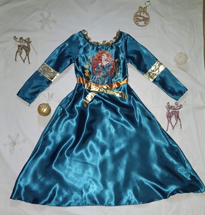 Плаття Ельзи. Платье Эльзы. 3-4 роки. Костюм Сніжинки Попелюшка. Мерід