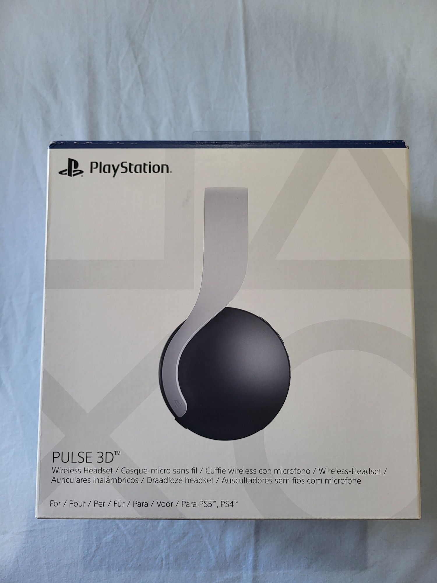 Auscultadores novos PS4 PS5 Pulse 3D