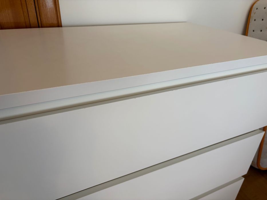 Cómoda MALM com 3 gavetas IKEA