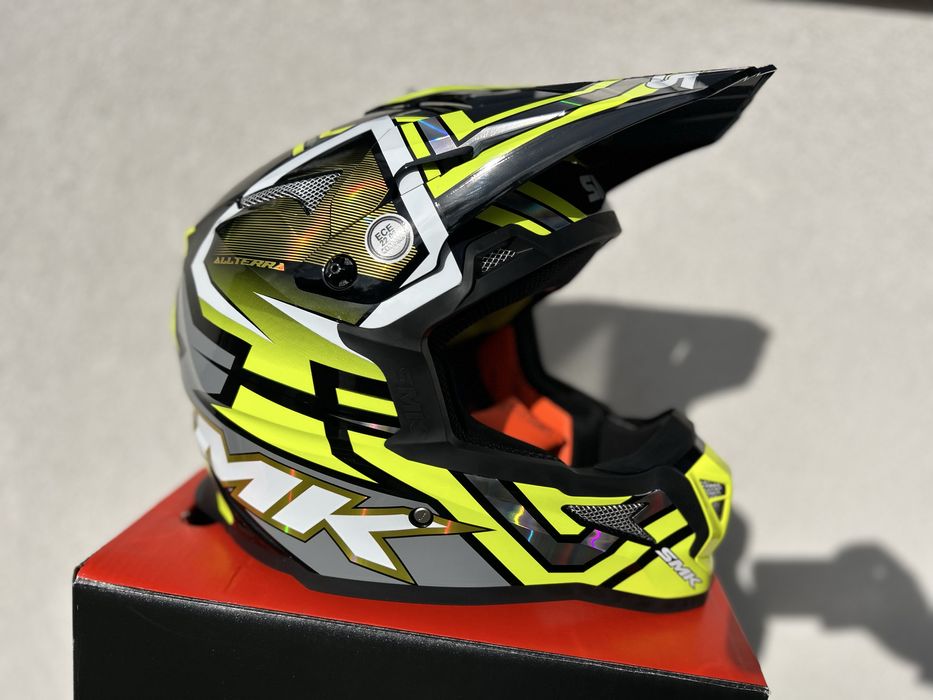 Kask motocyklowy cross HULAJNOGA quad SMK ALLTERRA rozmiar S 55cm