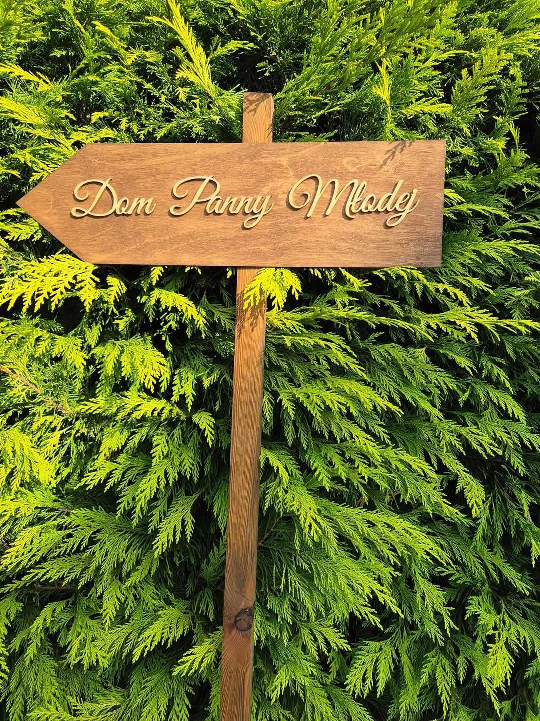 Znaki ślubne: Dom Pana Młodego/Dom Panny Młodej