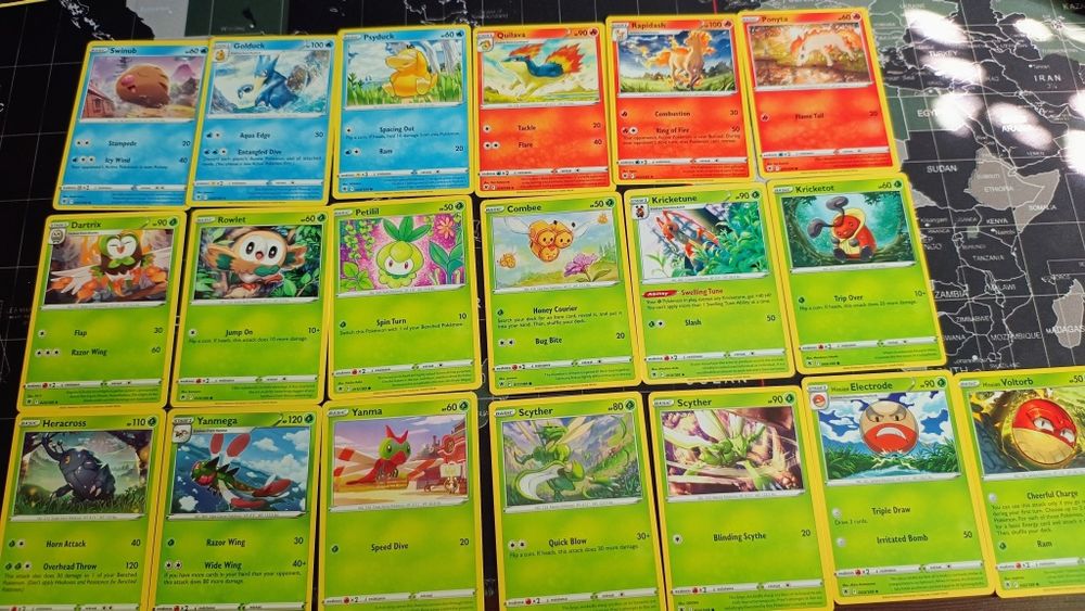 73 karty Pokemon Astral Radiance - bez powtorek