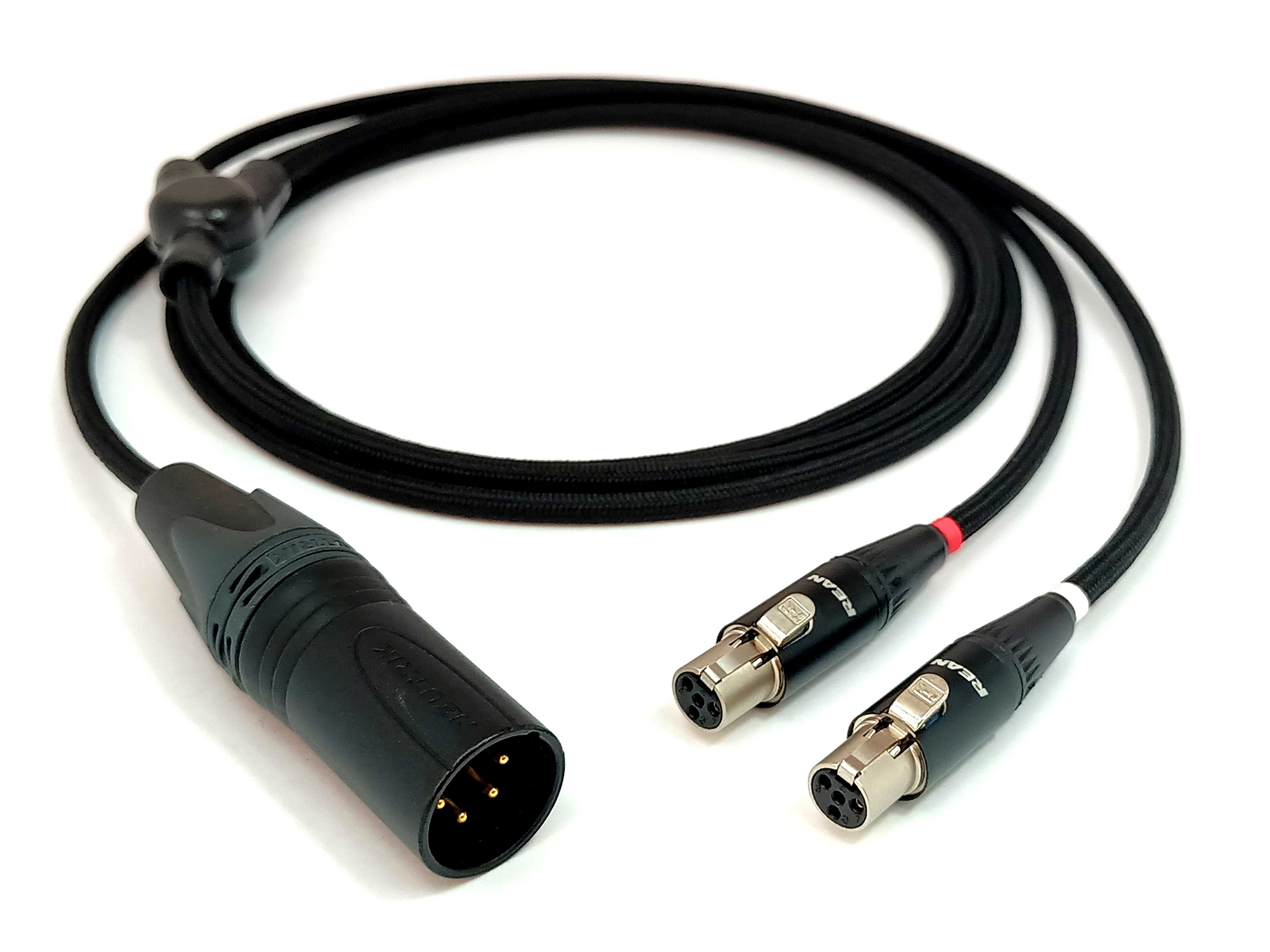 Zbalansowany ręcznie wykonany kabel do AUDEZE LCD-2, LCD-3, LCD-4 itp.