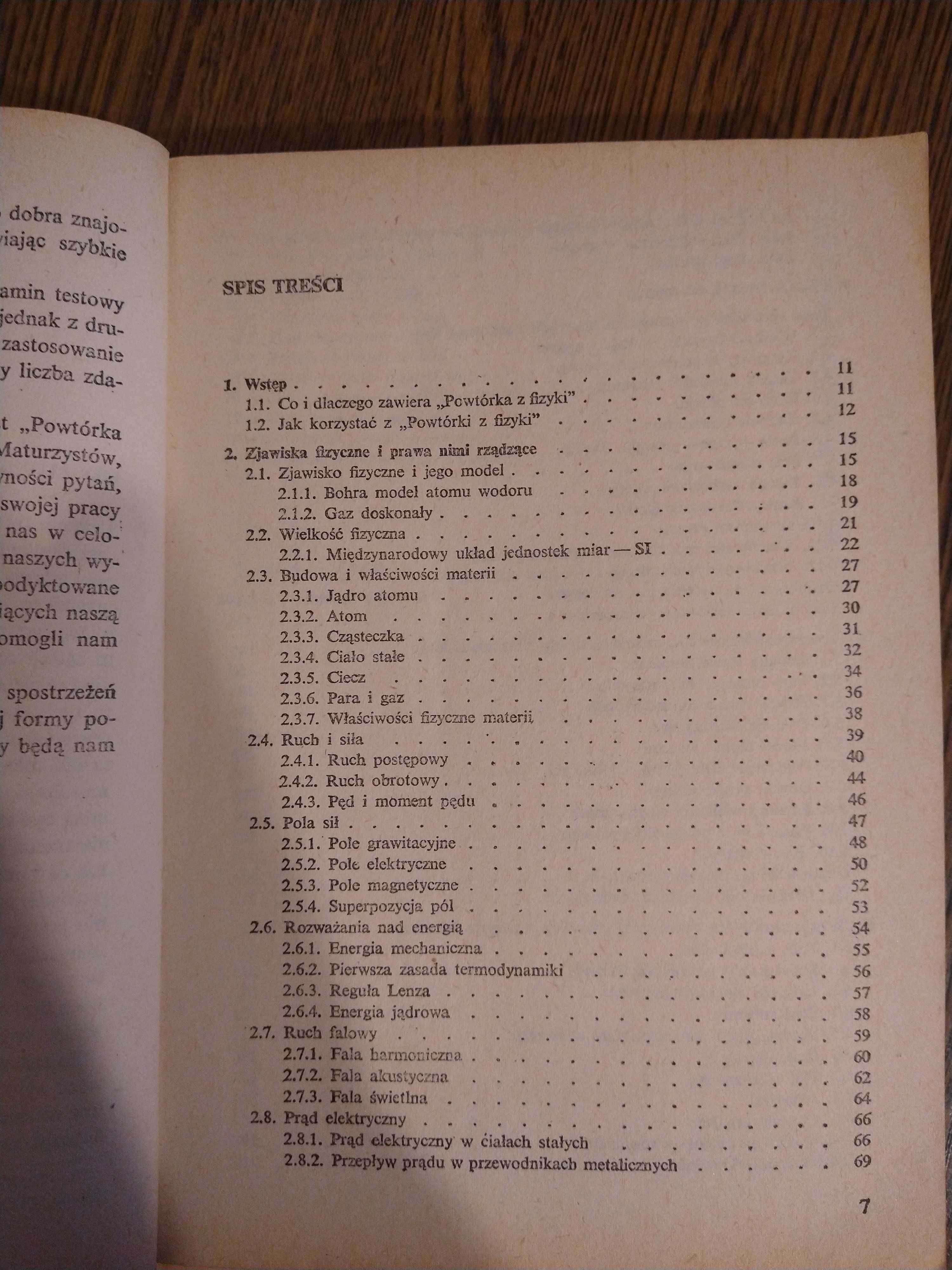 Powtórka z fizyki dla kandydatów na studia w akademiach medycznych