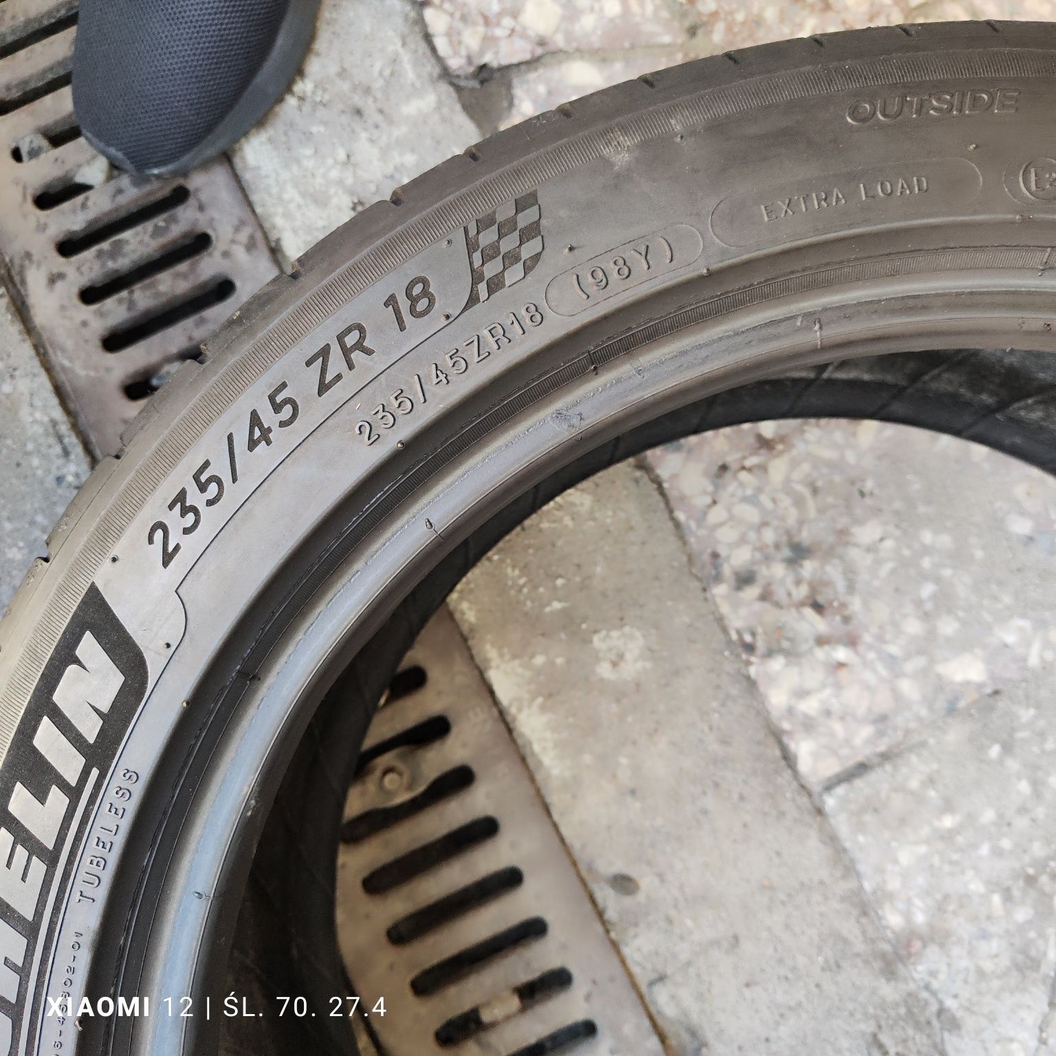 Michelin pilot sport 4 235/45/18 para