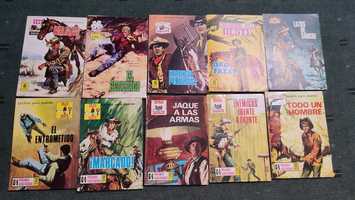 14 livros BD Cowboys - Idioma espanhol