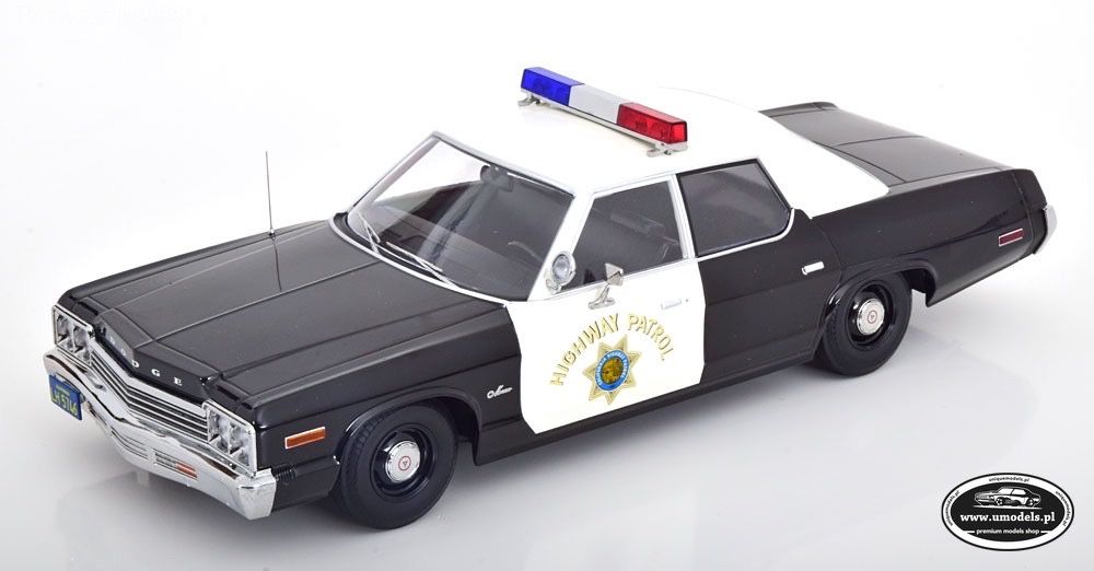 KK Scale Dodge Monaco California Highway Patrol  1974 1/18