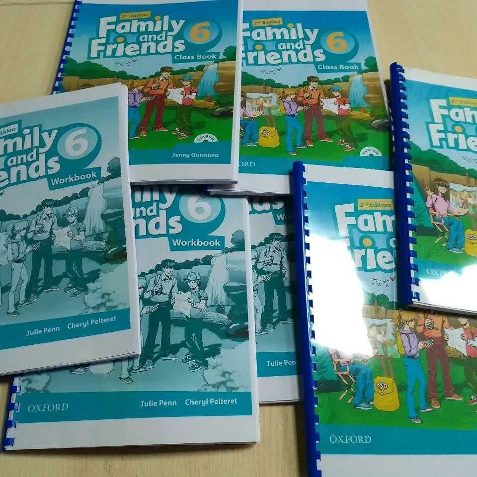 Family and Friends 1st та 2nd ed - Starter, 1, 2, 3, 4, 5, 6 комплекти