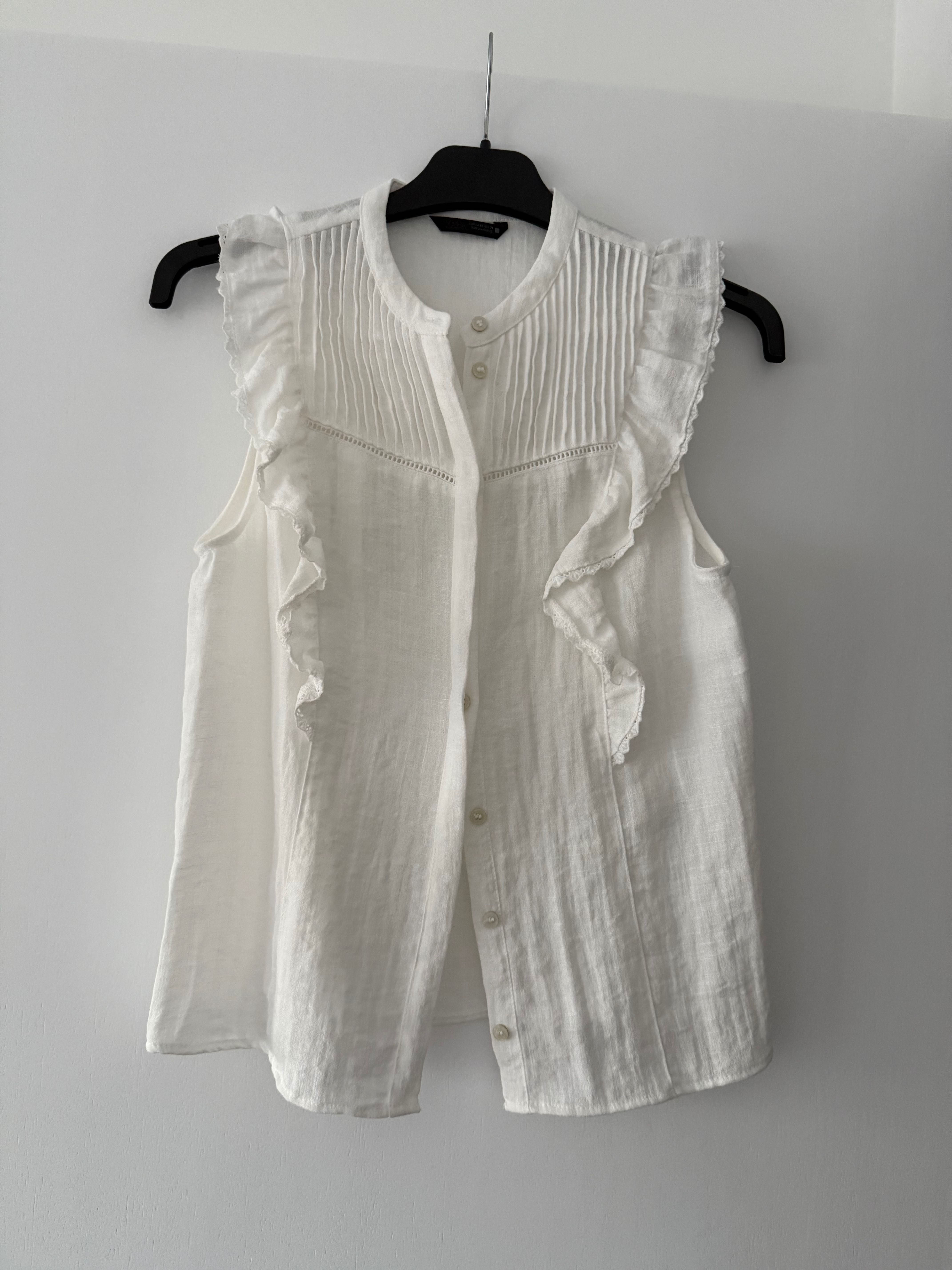 Top branco Zara!