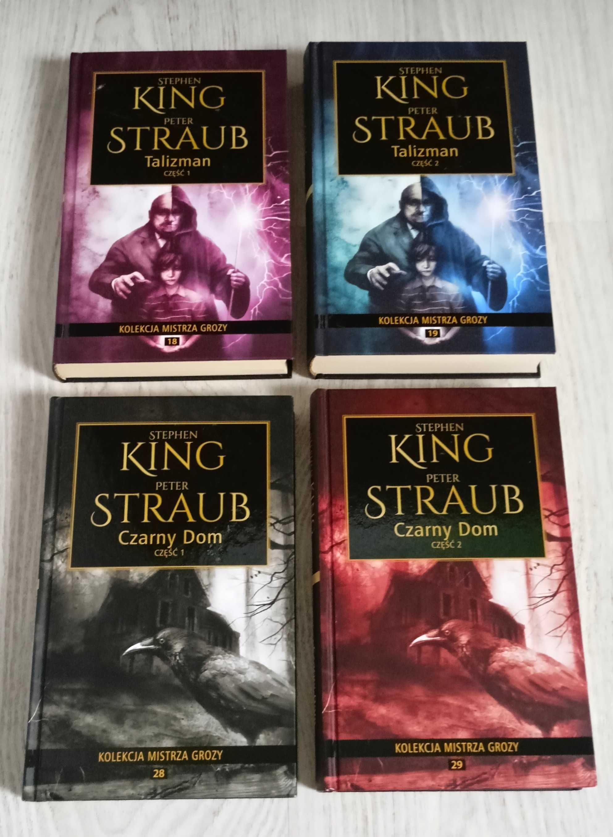 Stephen King Czarny dom tom 1 i 2 + Talizman część 1 i 2 Peter Straub
