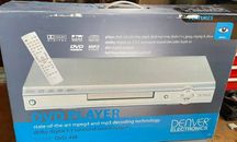 Leitor DVD Denver com Saída Audio 5.1 na caixa original