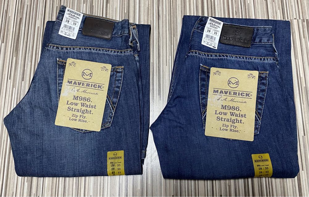 Spodnie damskie jeans szwedy 28/33 pas 70 cm komplet 2 sztuki Lee nowe