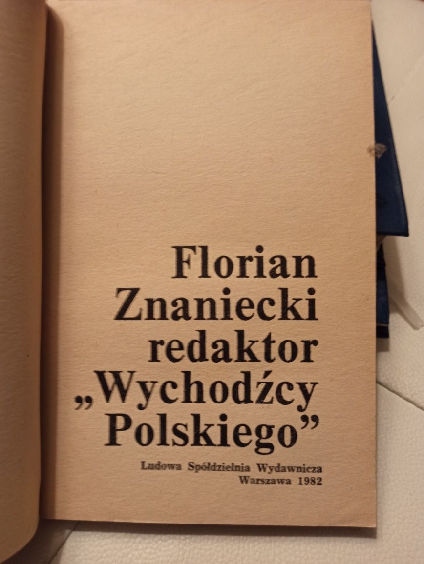 Znaniecki redaktor wychodźcy polskiego