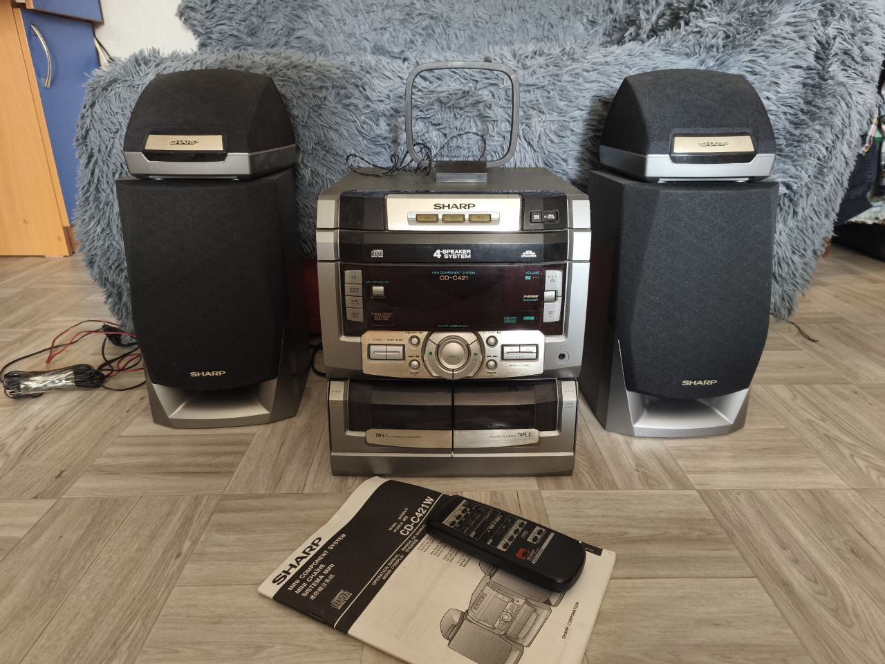 Музыкальный центр sharp cd-c421