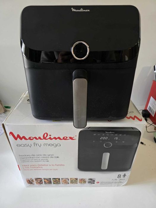 Moulinex Easy Fry Mega: Efektowna Frytkownica dla Rodziny 7,5L 8 trybó