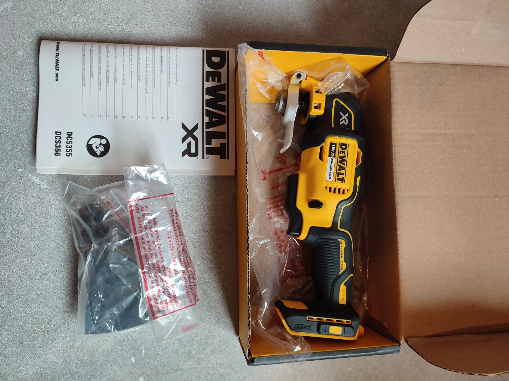 DeWalt DCS 355n urządzenie wielofunkcyjne