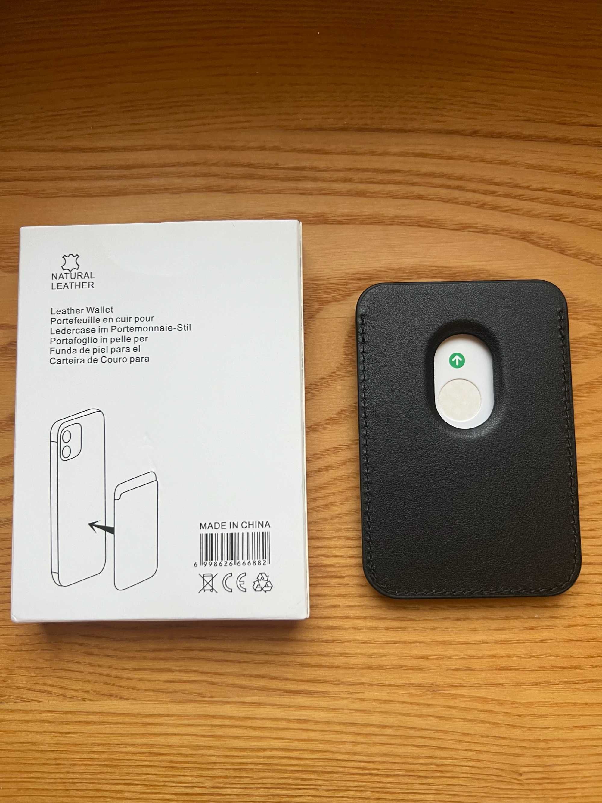 Apple Wallet MagSafe cardholder wersja skórzana