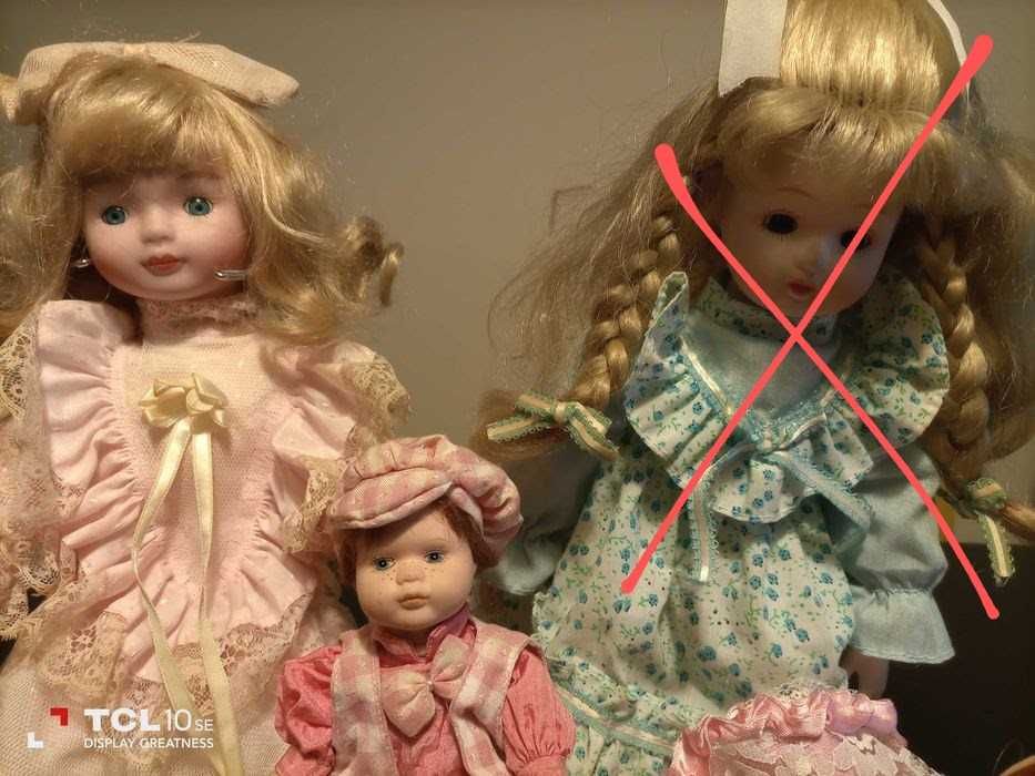 Bonecas/os em porcelana