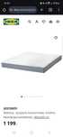 Materac ikea vesteroy jak nowy 180x200